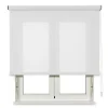 Store Enrouleur Tamisant Cotton Blanc 220 X 250cm , Viewtex