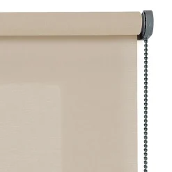 Store Enrouleur Tamisant Lisse pour Fenêtres et Portes Beige 100x180 cm