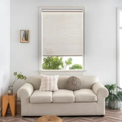 Store enrouleur tamisant sans perçage Masana beige l.120 x H.180cm Goodhome