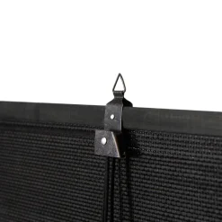 Store enrouleur tamisant sans perçage Akapa noir l.90 x H.180cm Goodhome
