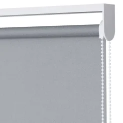Store enrouleur tamisant sans perçage Halo 2 gris béton l.75 x H.240cm Goodhome