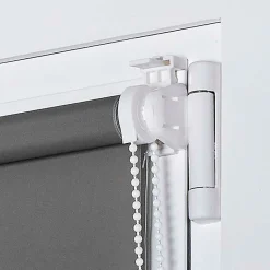 Store Enrouleur Tamisant sans perçage EasyFix Gris 90 x 180 cm