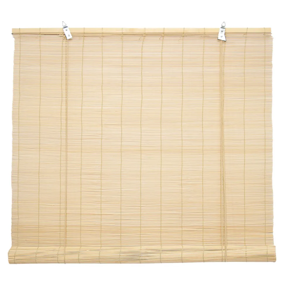 Store enrouleur tamisant Bamboo beige l.60 x H.180cm