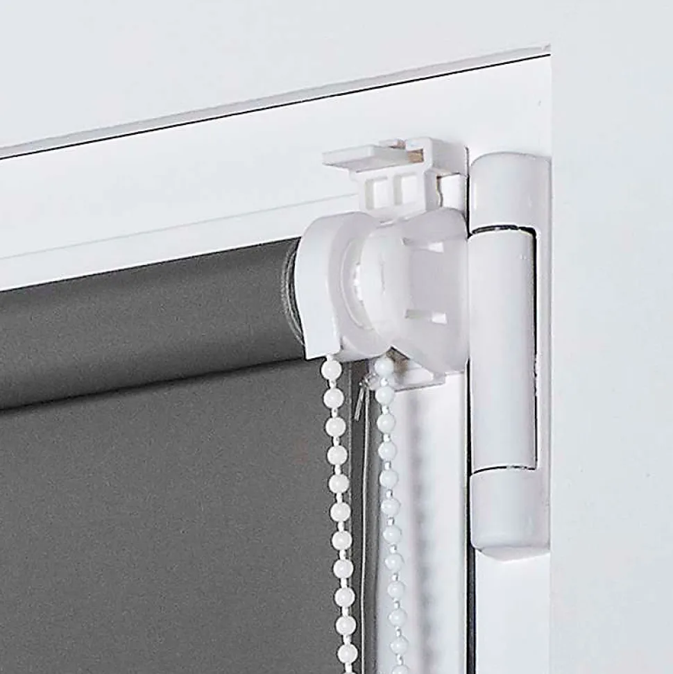 Store Enrouleur Tamisant sans perçage EasyFix Gris 75 x 180 cm
