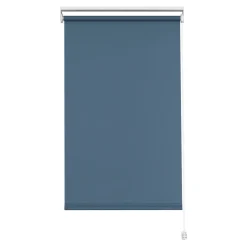 Store enrouleur tamisant sans perçage Halo 2 bleu l.90 x H.180cm Goodhome