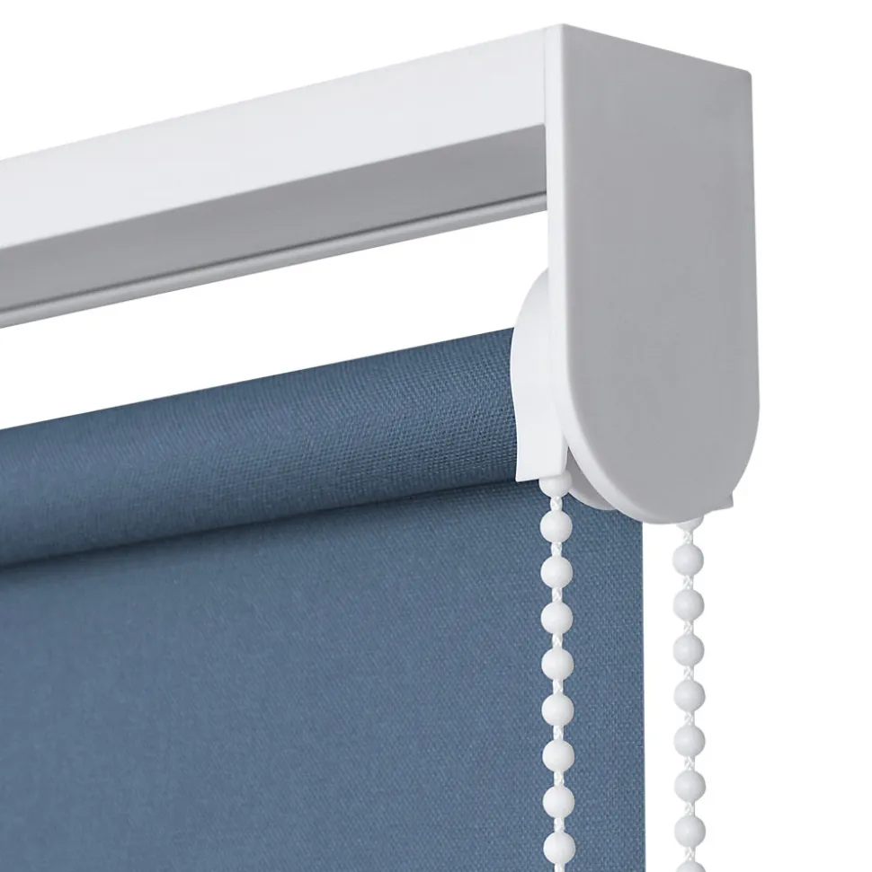 Store enrouleur tamisant sans perçage Halo 2 bleu l.90 x H.180cm Goodhome