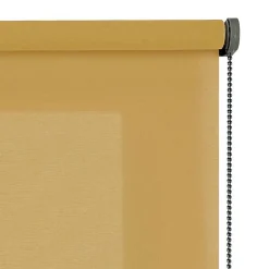 Store Enrouleur Tamisant Lisse pour Fenêtres et Portes Jaune 160x250 cm