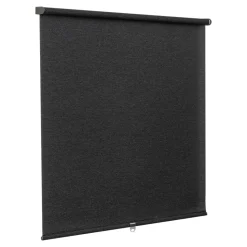 Store enrouleur tamisant sans perçage Eccles noir l.180 x H.240cm Goodhome