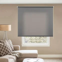 Store Enrouleur Tamisant sans perçage EasyFix Gris 45 x 180 cm