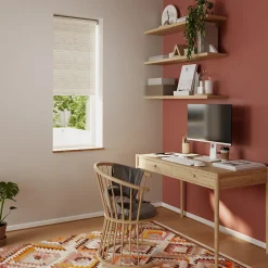 Store enrouleur tamisant sans perçage Masana beige l.55 x H.180cm Goodhome