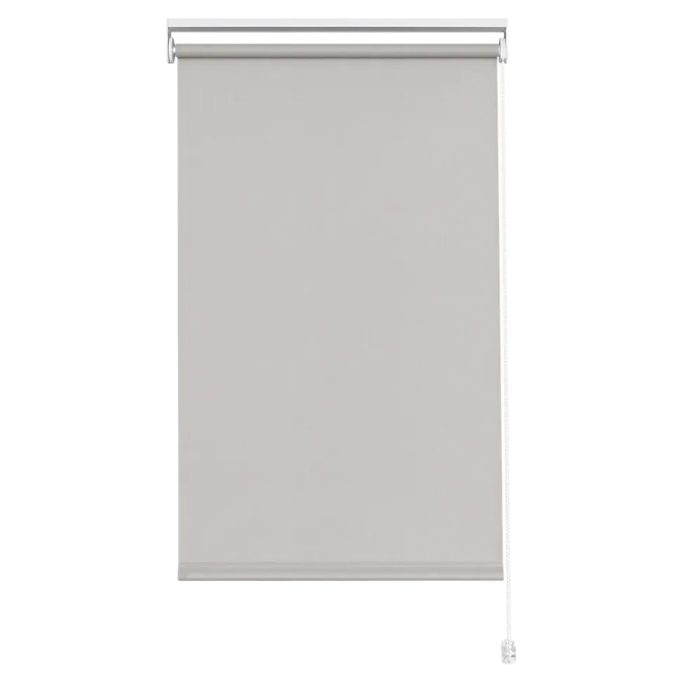 Store enrouleur tamisant sans perçage Halo 2 gris perle l.90 x H.180cm Goodhome