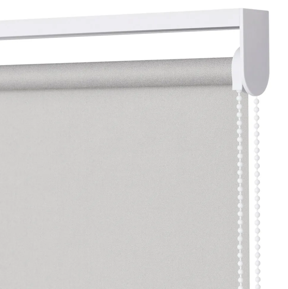 Store enrouleur tamisant sans perçage Halo 2 gris perle l.90 x H.180cm Goodhome