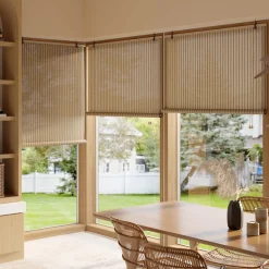 Store enrouleur tamisant sans perçage Awatea beige l.60 x H.180cm Goodhome