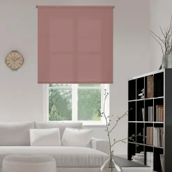 Store Enrouleur Tamisant Trends Vieux rose 180 X 250cm, Viewtex