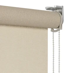 Store Enrouleur Tamisant Cotton Beige 120 X 250cm , Viewtex