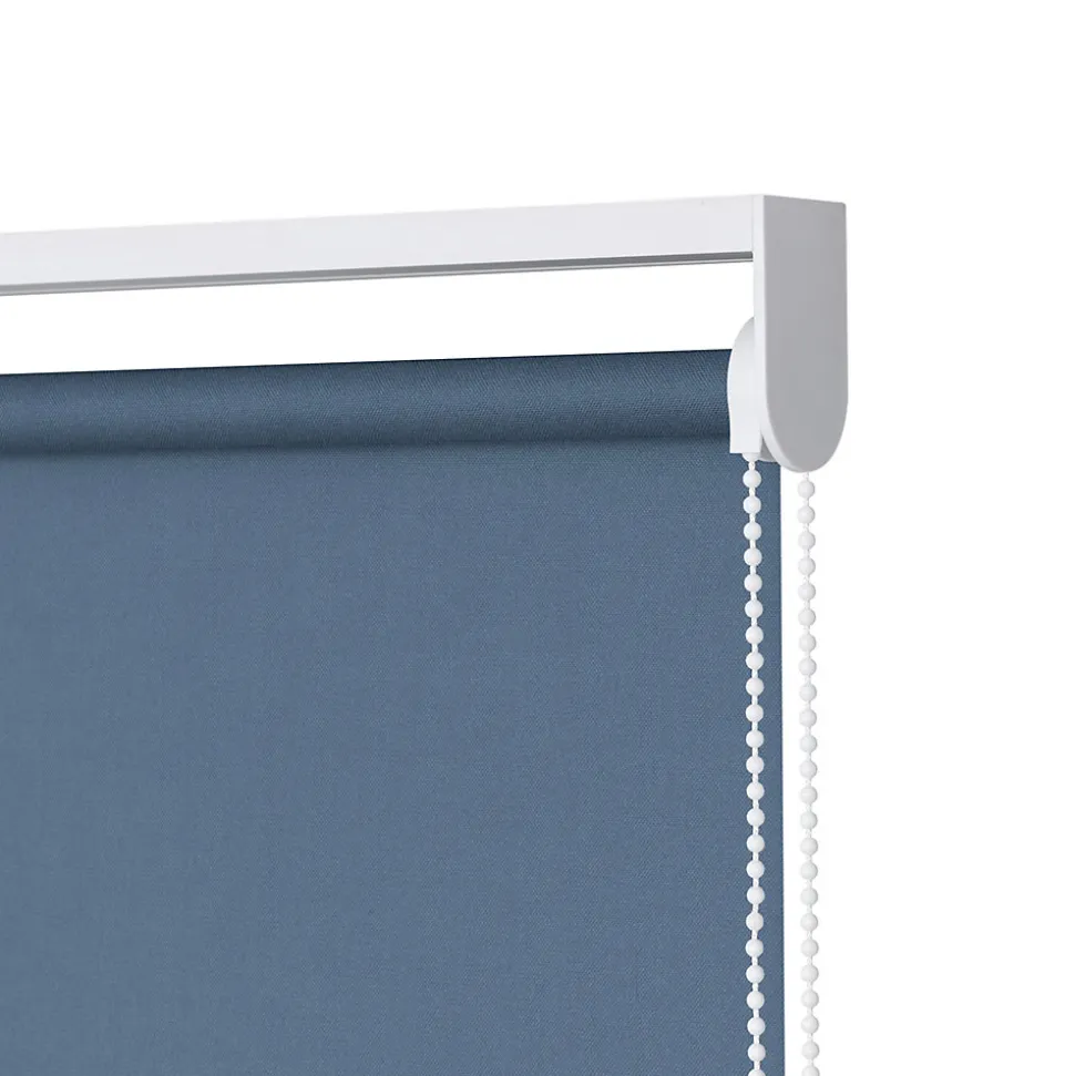 Store enrouleur tamisant sans perçage Halo 2 bleu l.45 x H.140cm Goodhome