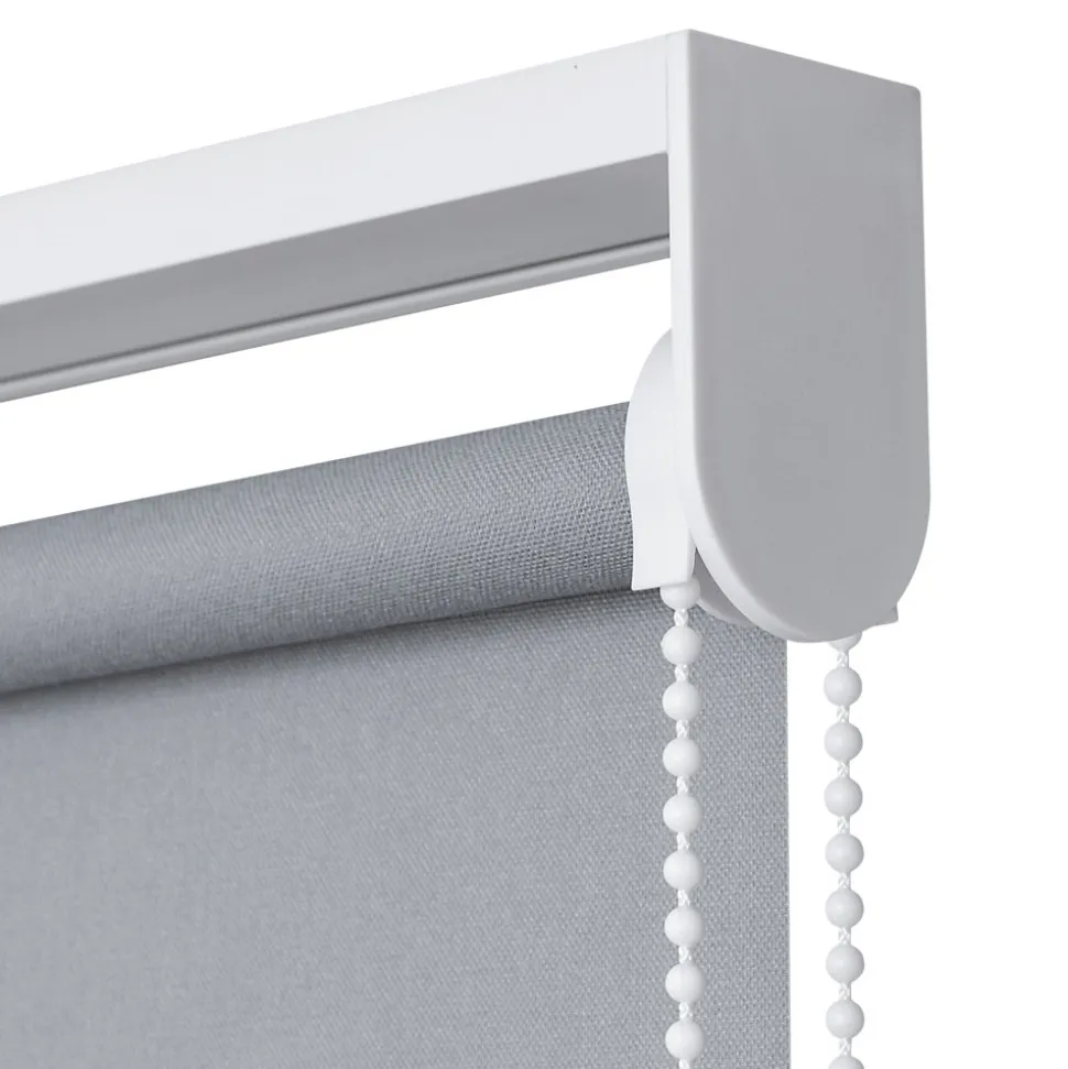 Store enrouleur tamisant sans perçage Halo 2 gris béton l.60 x H.180cm Goodhome