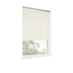 Store enrouleur tamisant sans perçage Halo 2 blanc cassé l.180 x H.240cm Goodhome