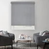 Store enrouleur tamisant gris clair l.80 x H.190cm Madeco