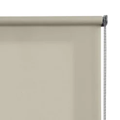 Store Enrouleur translucide Premium avec finitions en Aluminium pour fenêtres et Portes Écru 60x180 cm