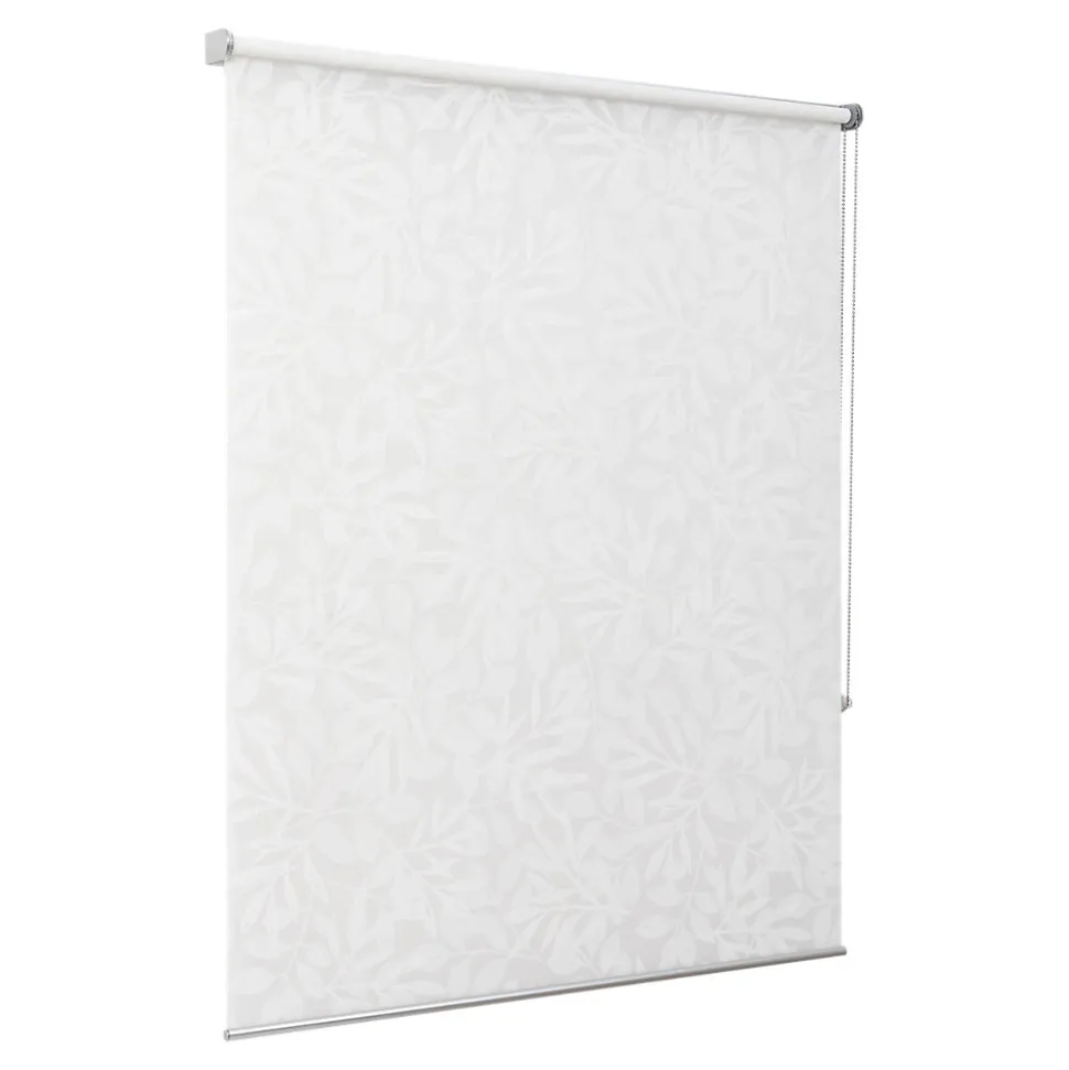 Store enrouleur voile sans perçage Flasor blanc cassé l.120 x H.180cm Goodhome