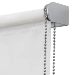 Store enrouleur voile sans perçage Flasor blanc cassé l.120 x H.180cm Goodhome