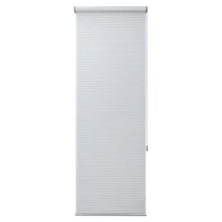 Store enrouleur voile sans perçage Asthall blanc l.40 x H.140cm Goodhome