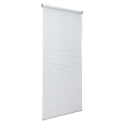 Store enrouleur voile sans perçage Asthall blanc l.75 x H.180cm Goodhome