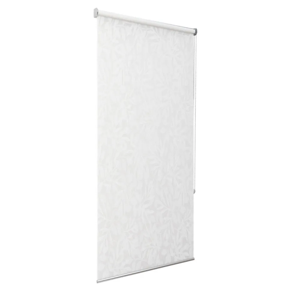 Store enrouleur voile sans perçage Flasor blanc cassé l.55 x H.180cm Goodhome