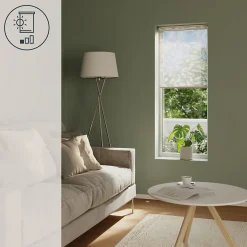 Store enrouleur voile sans perçage Flasor blanc cassé l.60 x H.180cm Goodhome