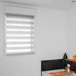 Store Jour Nuit L 72 cm x H 150 cm gris sans perçage
