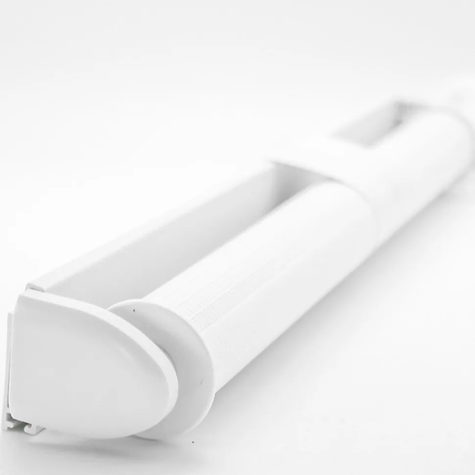 Store Jour Nuit L 52 cm x H 150 cm blanc sans perçage