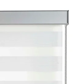 Store Jour Nuit Stores Enrouleurs avec Finitions en Aluminium de Qualité Supérieure Blanc 100 x 250cm