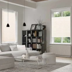 Store plissé Magic Blanc crème 110 cm x 100 cm - Floordirekt