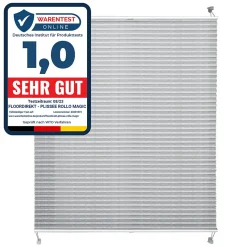 Store plissé Magic Gris clair 120 x 200 cm - Floordirekt