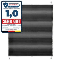 Store plissé Magic Noir 110 cm x 100 cm - Floordirekt