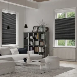 Store plissé Magic Noir 120 cm x 100 cm - Floordirekt