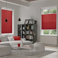 Store plissé Magic Rouge foncé 110 x 100 cm - Floordirekt