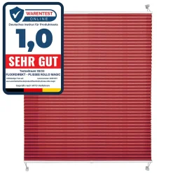 Store plissé Magic Rouge foncé 110 x 200 cm - Floordirekt