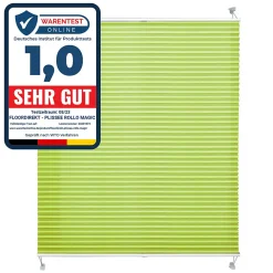 Store plissé Magic Vert clair 120 cm x 100 cm - Floordirekt