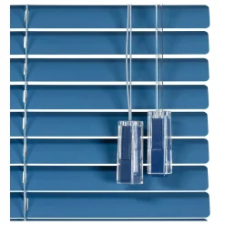 Store Vénitien Aluminium 25mm Bleu 135 X 250cm , Viewtex
