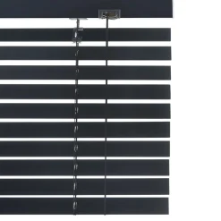 Store vénitien bois Cana noir l.60 x H.180cm Goodhome