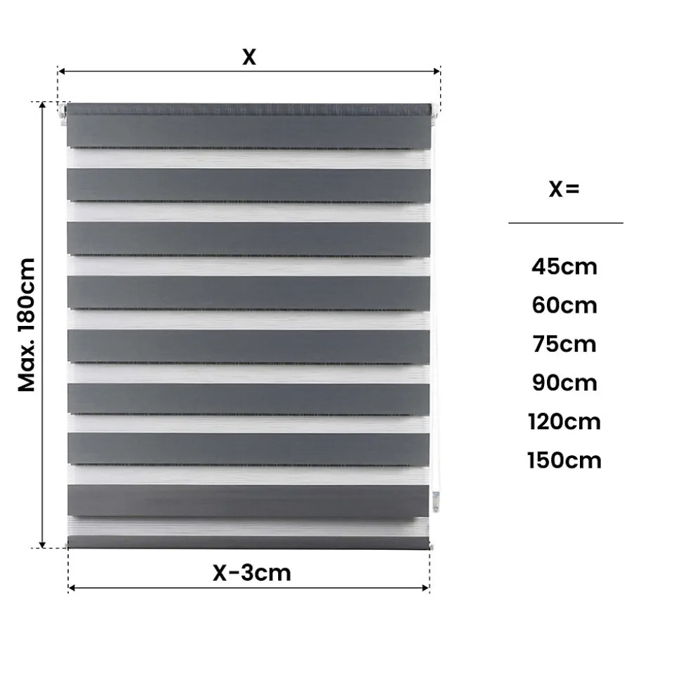 Stores enrouleurs motorisés screen premium, tissu technique, moteur, télécommande, Beige 160x180 cm