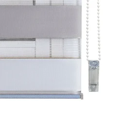Stores enrouleurs motorisés screen premium, tissu technique, moteur, télécommande, Beige 140x250 cm