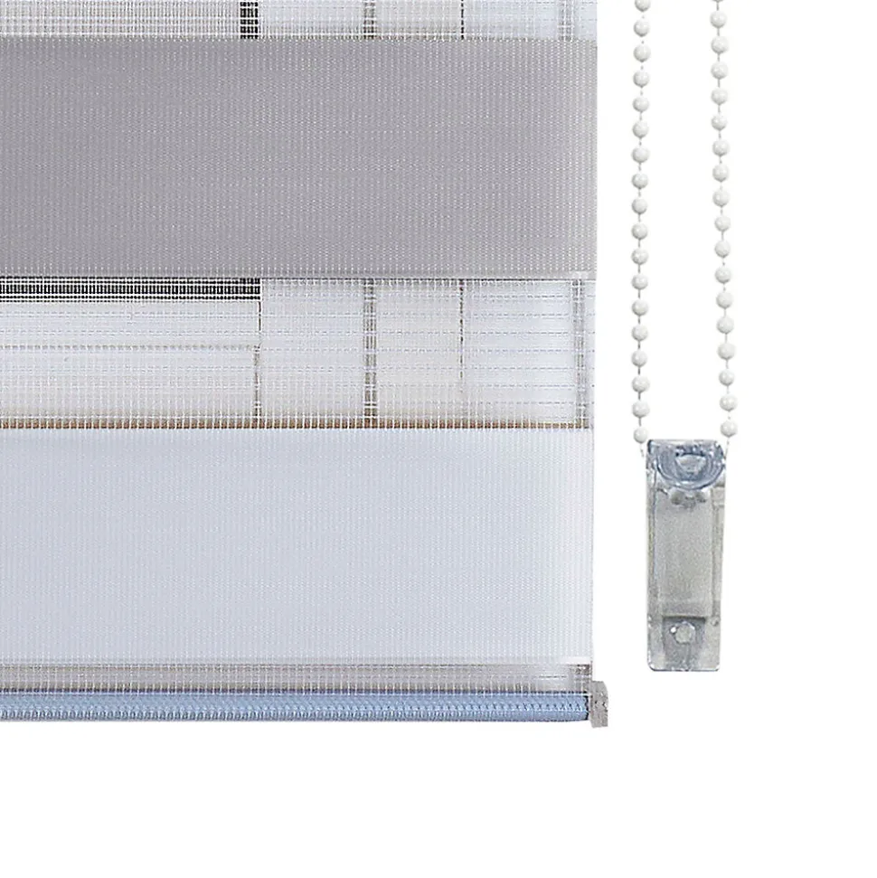 Stores enrouleurs motorisés screen premium, tissu technique, moteur, télécommande, Beige 140x250 cm