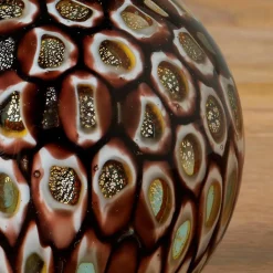 Sulfure verre boule Nymphéa 9x9cm