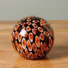 Sulfure verre boule Ortha 9x9cm