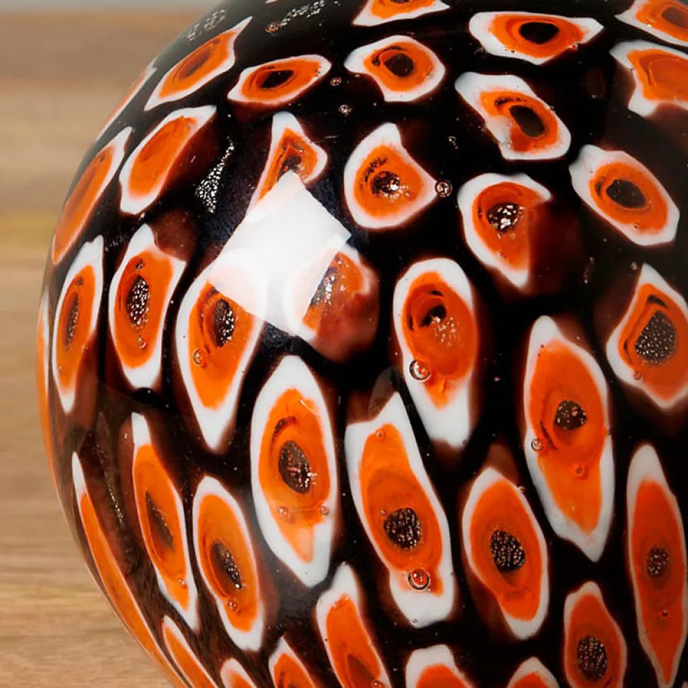 Sulfure verre boule Ortha 9x9cm
