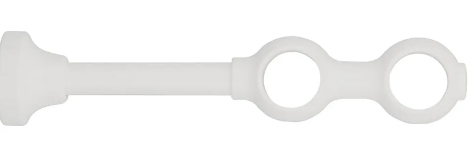 SUPPORT A OEIL FERME DIAMETRE 28 LAQUE BLANC - INVENTIV