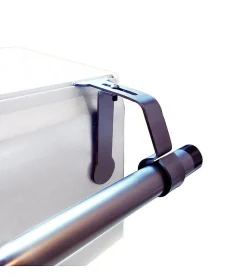 Support Barre à Rideaux Sans Perçage - Coffre Volet Roulant - Tringle diamètre 25-28 mm